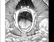 Pig God consumes Evil Natural Water (Image via Yusuke Murata/Shueisha)